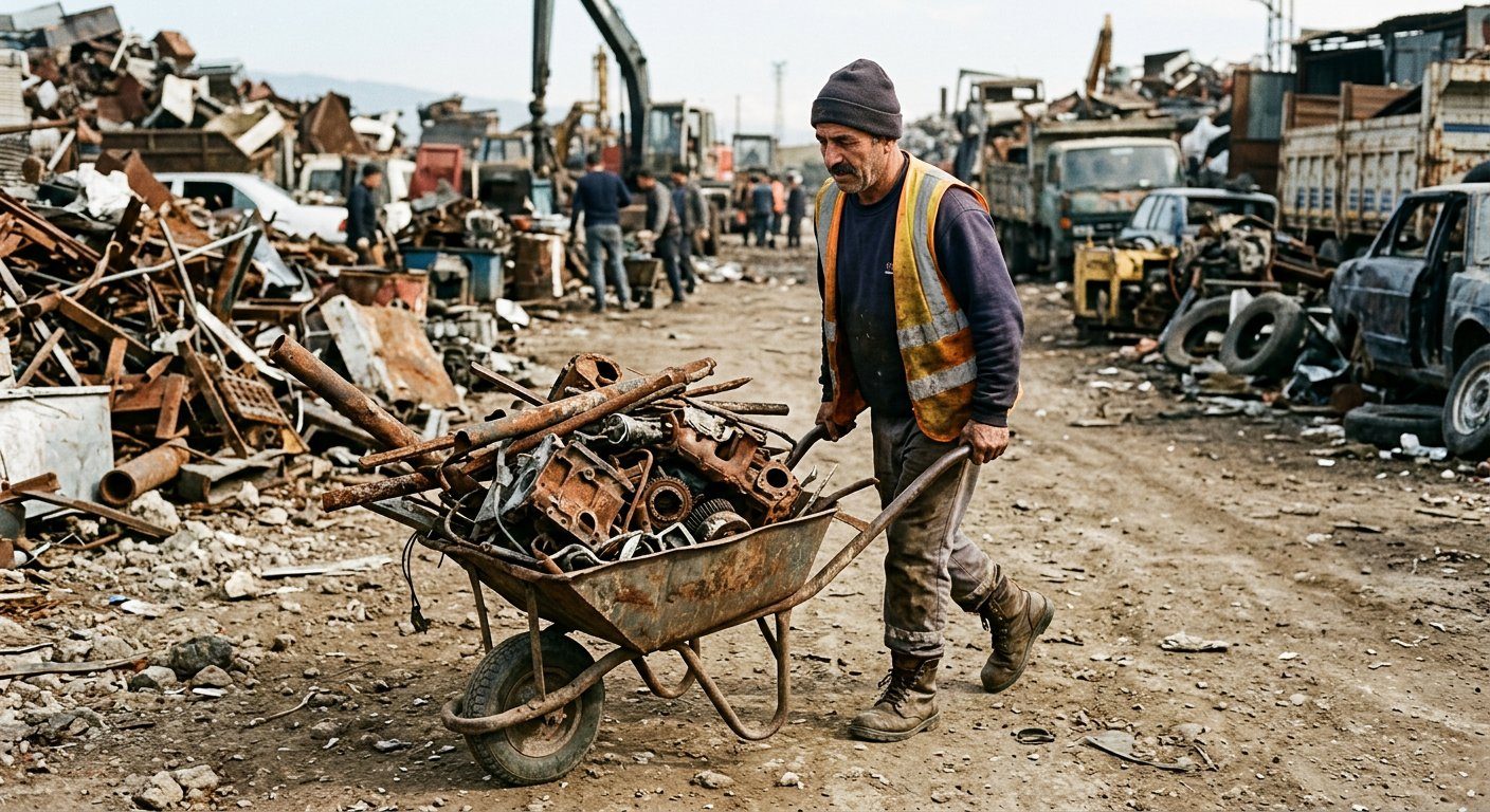 Paslanmaz Çelik Hurdası yerinde değerlendirme