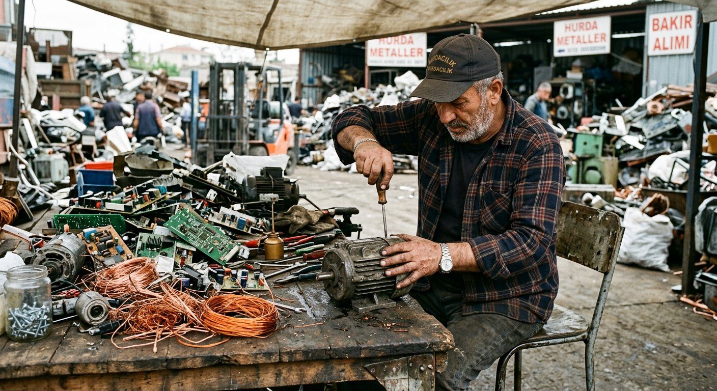 Elektronik Hurda Alımı uygulama sahası