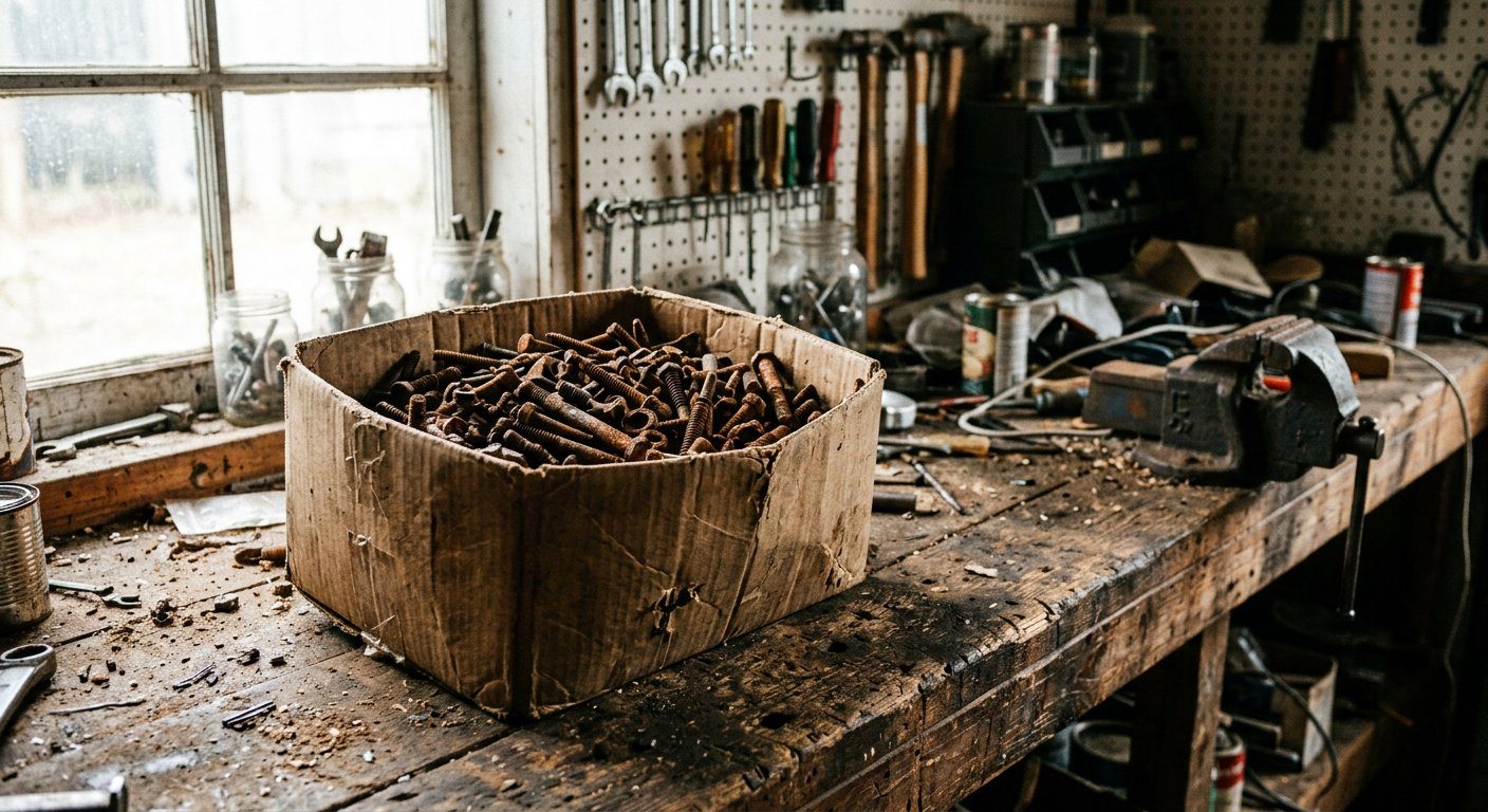 Paslı Metal Hurdası Nasıl Güvenli Biriktirilir?